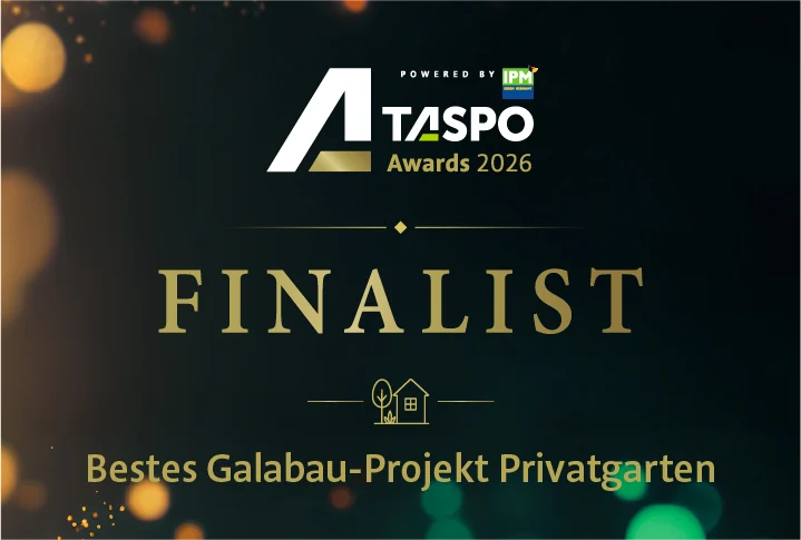 TASPO Awards 2026 – Finalist Bestes GaLaBau-Projekt Privatgarten