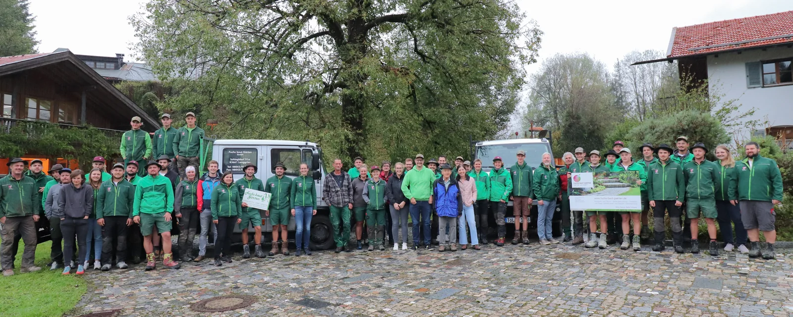 Fuchs baut Gärten 2023 – 90. Geburtstag des Firmengründers