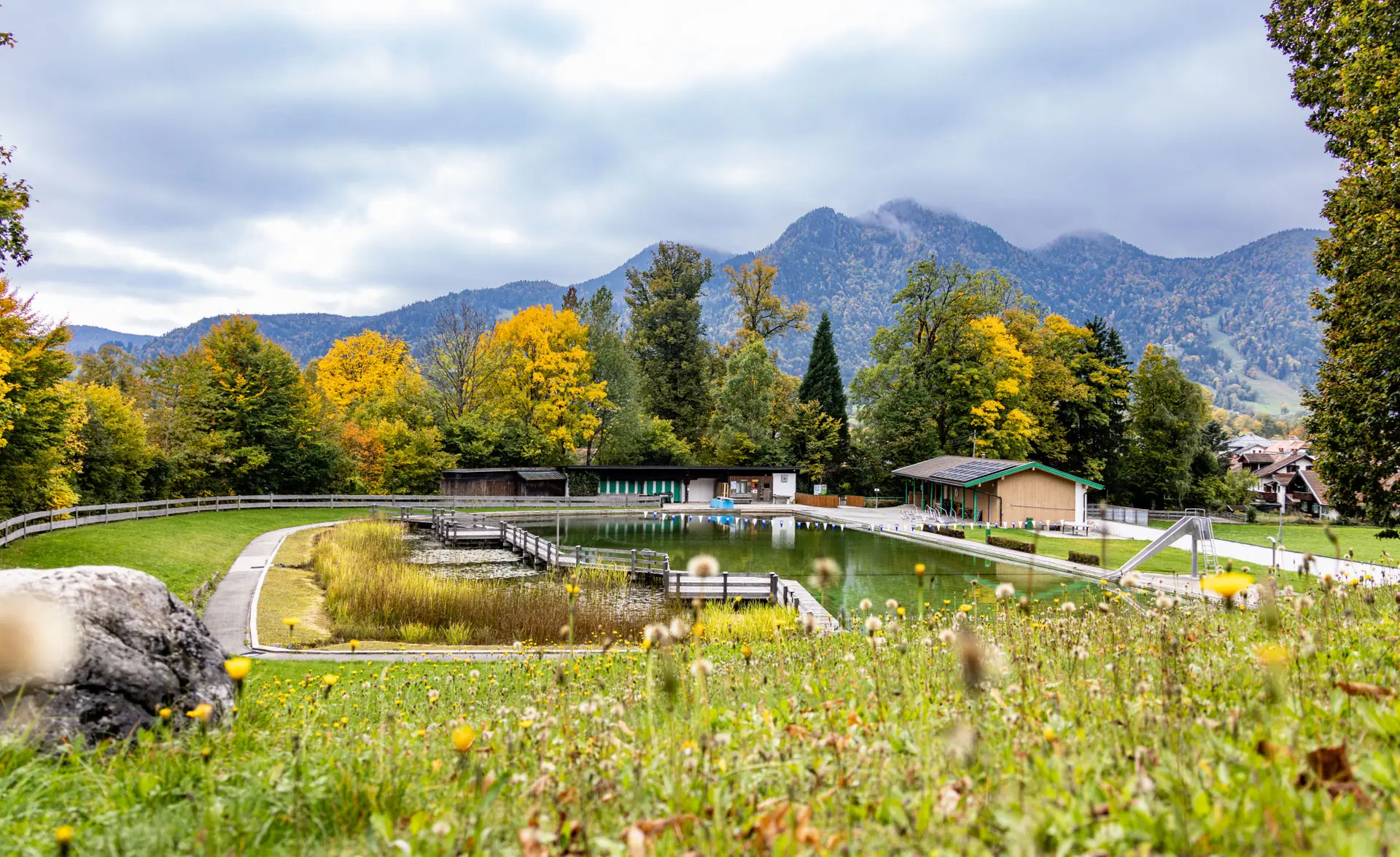 Für alle: Naturfreibad Lenggries