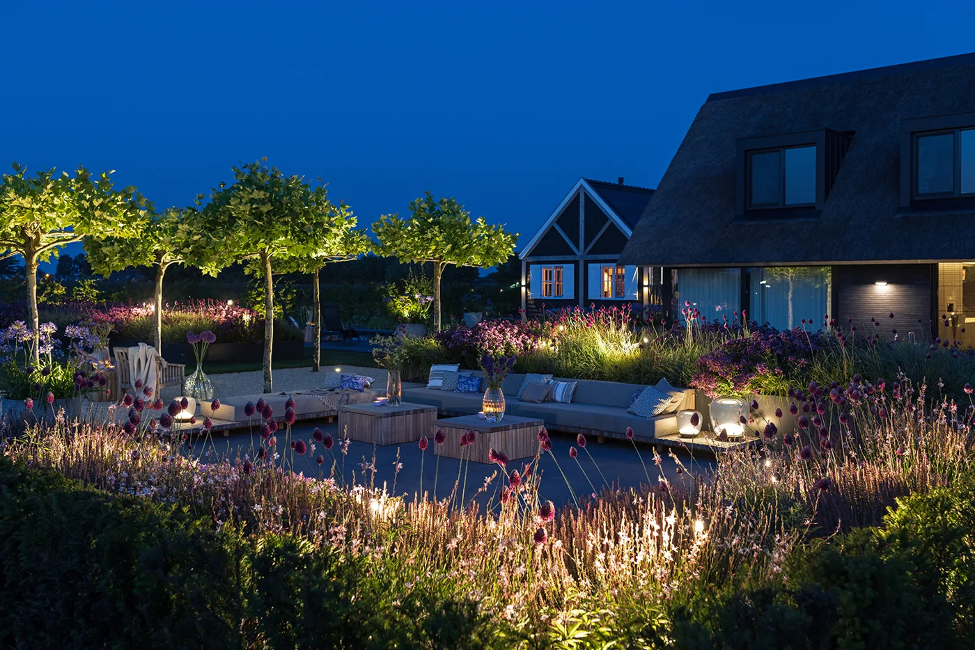in-lite Wegebeleuchtung im Garten