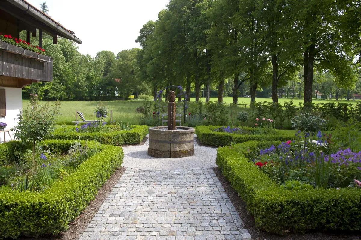 Ein Bauerngarten in Groß
