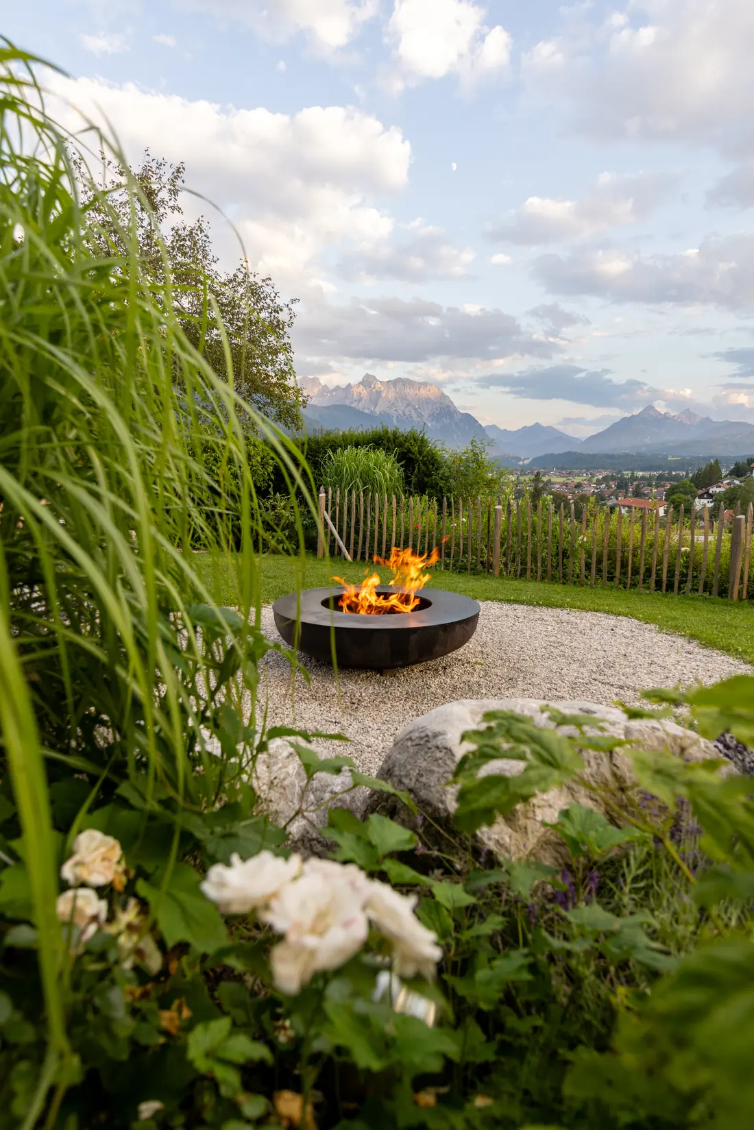Privat: der Familiengarten in Wallgau