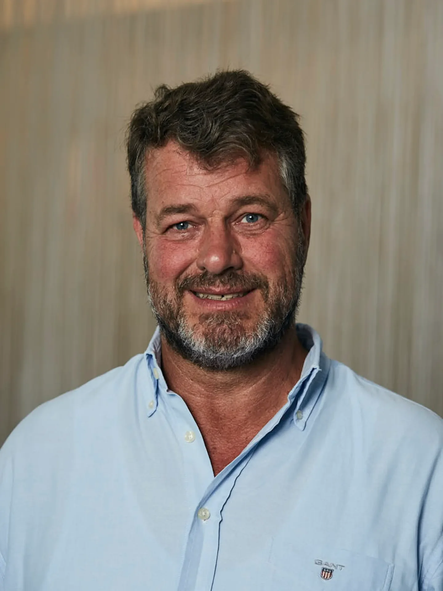 Fred Fuchs, der Planer des Gartens