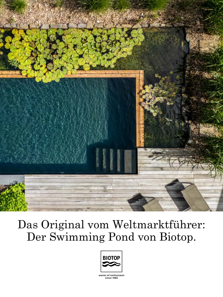 Titelseite: Swimming Pond – der Katalog 2026